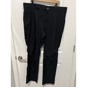 Columbia Omni-Shield Men's Convertible Pants Black Size 42W X 34L Outdoor Hiking